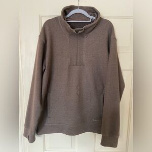 Nike Yoga Men's Large Dri-FIT Restore 1/4 Zip Long Sleeve Pullover Size L